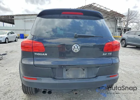 2014 Volkswagen Tiguan S из США, поврежденный, VIN WVGAV3AX7EW025447